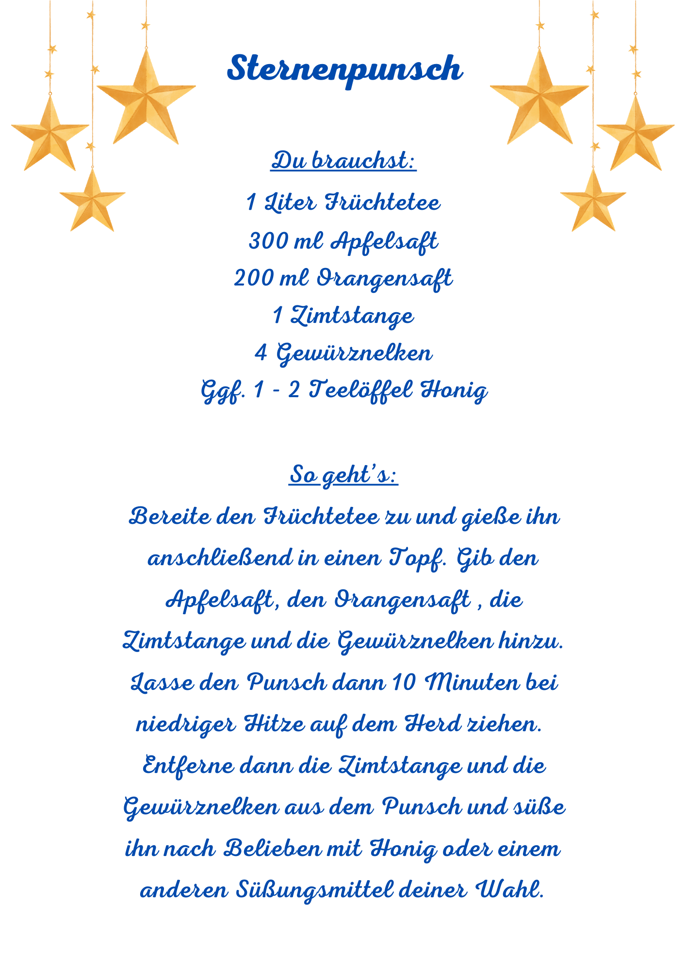 Sternenpunsch